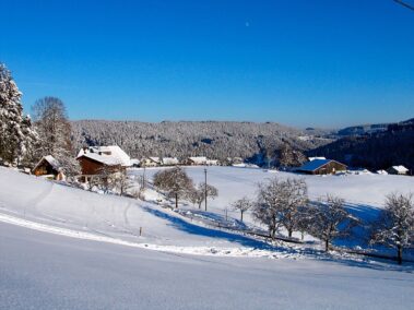Winter Ferien auf dem Berg 1